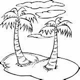 Coloring Pages Islands Post sketch template