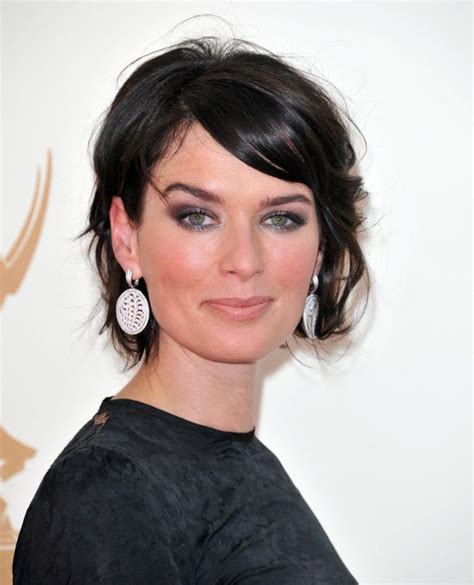 Lena Headey Hairstyle Makeup Dresses Shoes And Perfume