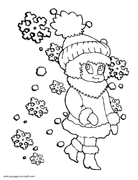 fresh photograph snow coloring pages printable    winter