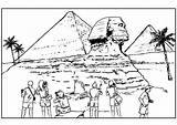 Coloring Egypte Large sketch template