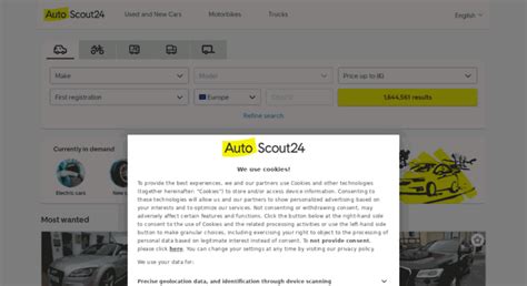 access www autoscoutcom autoscout europes car market