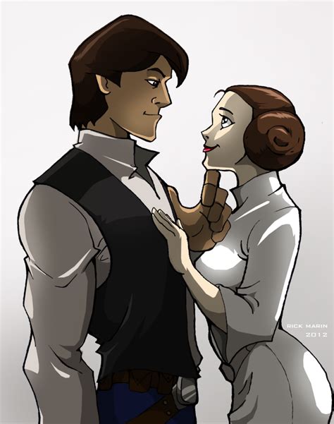 Han And Leia By Misterho On Deviantart