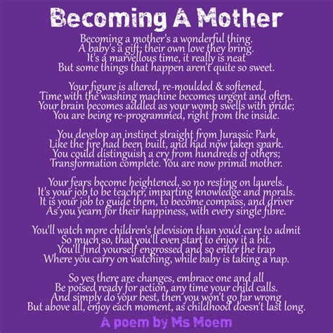 poem    mother ms moem poems life
