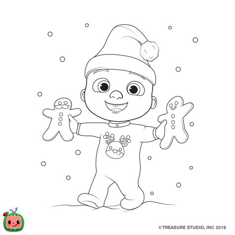 cocomelon coloring picture hannah thomas coloring pages