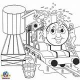 Coloring Thomas Pages Train Tank Engine Printable Colouring Kids Print Drawing Friends Color Mickey Mouse Washing Boys Christmas Sheets Worksheets sketch template