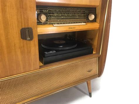 sold  korting delmonico  mid century stereo console turntabl  vintedge