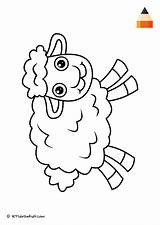 Coloring Sheep Pages Draw Kids sketch template