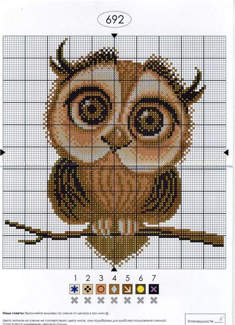 unique cross stitch owl ideas  pinterest easy cross stitch