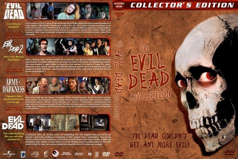 evil dead collection movie dvd custom covers evil dead quad v1