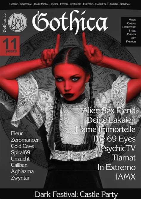 gothica magazine releases extended edition in honor of its 11th