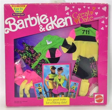 Barbie And Ken Great Date Fashions Two Great Looks For A Biking Date Nrfb