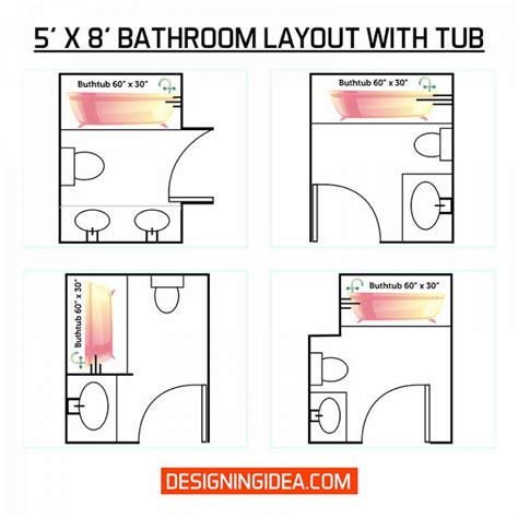 bathroom layouts design ideas designing idea