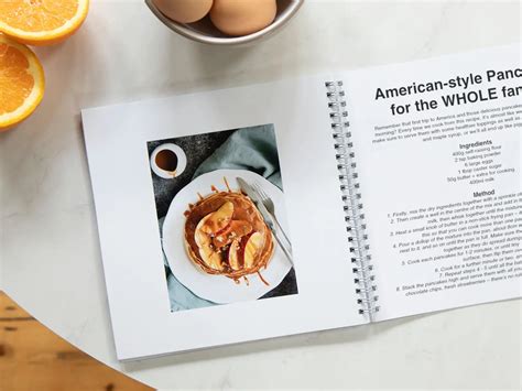create  recipe book build   cookbook photobox