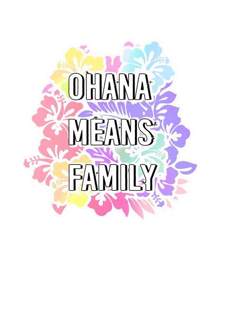 ohana means family toranja