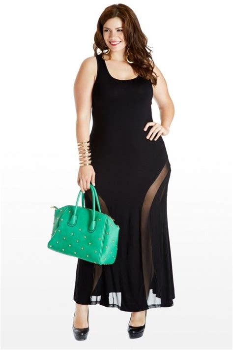 plus size every minute every hourglass mesh maxi dress