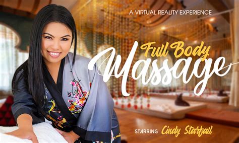 experience a full body massage in asian style with cindy starfall