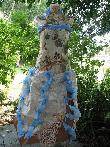project blogway      paper gown  dressform fit  alice