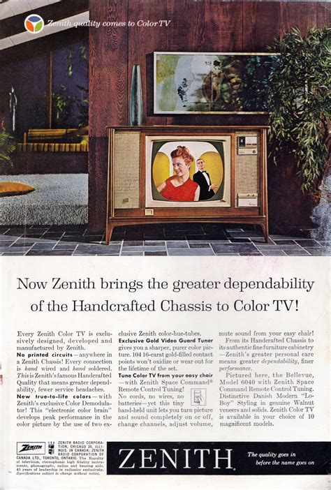 Zenith Television Zenith Ham Radio Call Signs Vintage Ads
