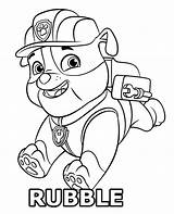Rubble Patrol sketch template