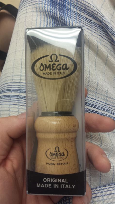 my shave brush kicked the dust wicked edge