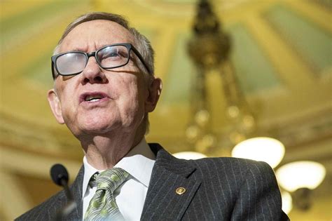 senator harry reid will not seek re election the boston globe