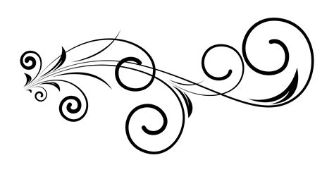 swirly designs clipart    clipartmag