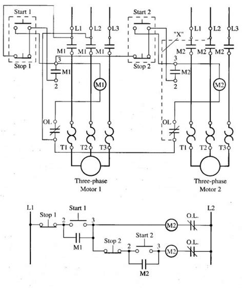 wiring diagram  motor starter  diagram collection