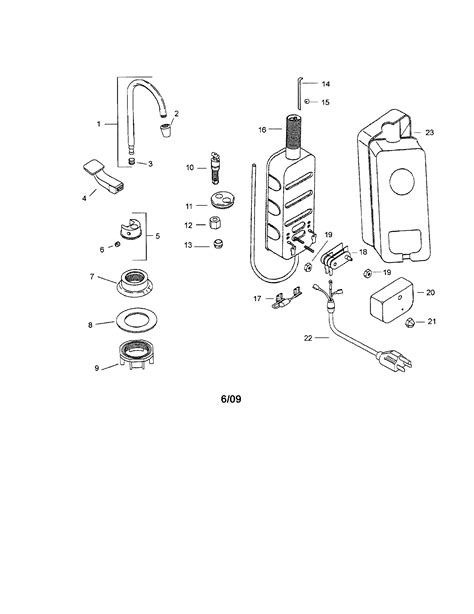 sink erator hot water dispenser parts model hot sears partsdirect