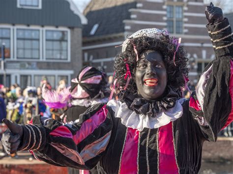 dutch holiday tradition protesting  christmas character  blackface npr
