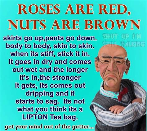 Roses Are Red Nuts Are Brown Funny Joke Pictures Photos