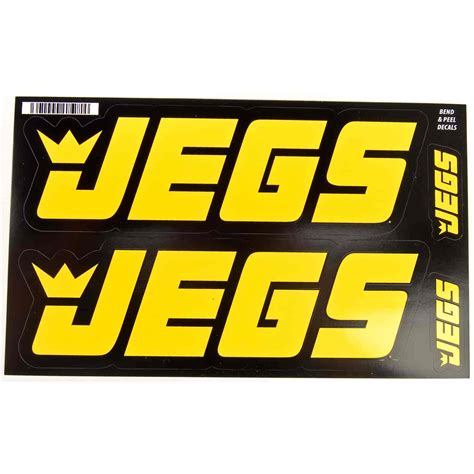 jegs  jegs contingency size racing decals ebay