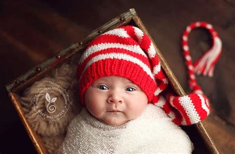 selvage blog newborn baby elf hat
