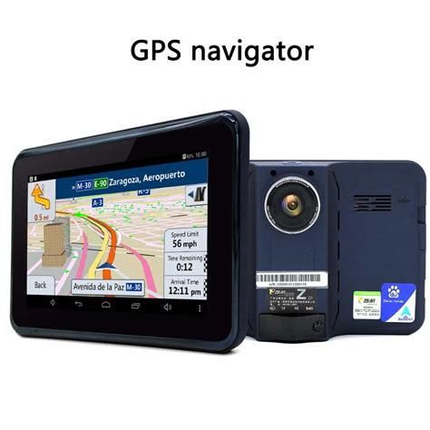 buy junsun   gps navigation android radar detector  dvr rear