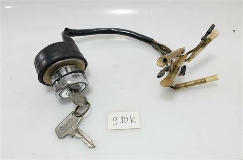 suzuki motorcycle main ignition switch nos  wires classic vintage  antique unknown