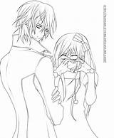 Vampire Knight Yuki Coloring Kaname Pages Yume Line Color Deviantart Comments sketch template