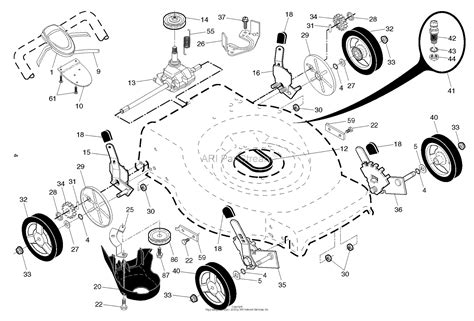 husqvarna lc vb    parts diagram  drive