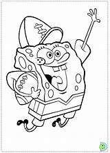 Dinokids Coloring Close Sponge Bob Spongebob sketch template