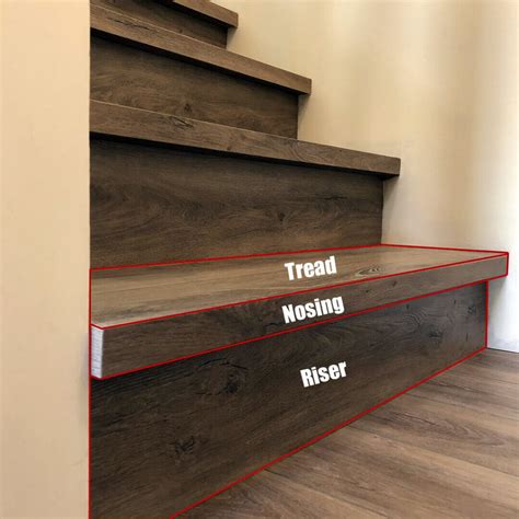 install custom stair nosing elegantly wooden
