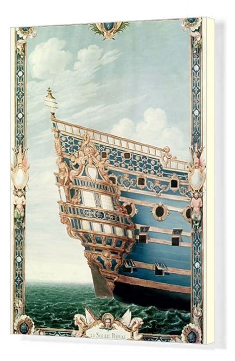 print   aftercastle  le soleil royal wc  paper   art  sailing ships