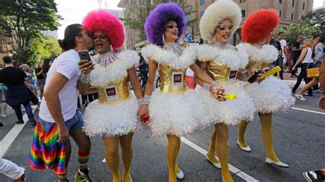 Hundreds Of Thousands Gather For Brazil Gay Parade One Of The World S