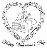 Coloring Pages Puppy Valentine Getdrawings sketch template