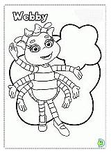 Coloring Fifi Flowertots Dinokids Pages sketch template