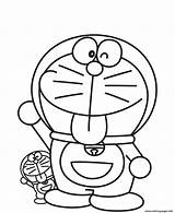 Doraemon Coloring Pages Cartoon Big Printable Litte Print Book sketch template