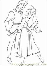 Prince Philip Coloring Pages Getcolorings Dancing sketch template
