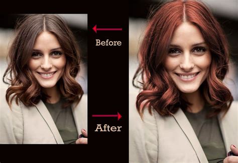 change hair color  photoshop   steps photoshop photo