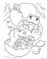 Age Ice Coloring Pages Dinosaurs Dawn Hatch Popular Sid Colorator Cartoons sketch template