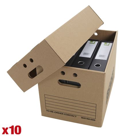 document boxes cardboard   heavy duty archive storage file box  reserve ebay