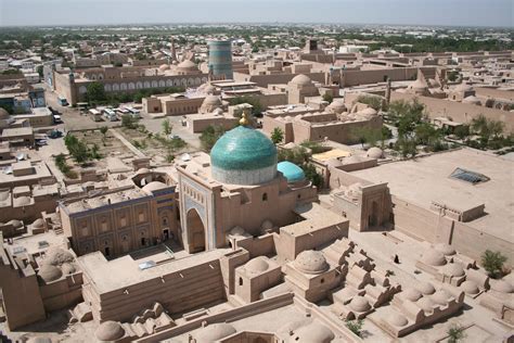 filekhiva itchan kala view  islam khodja minaretjpg wikimedia commons