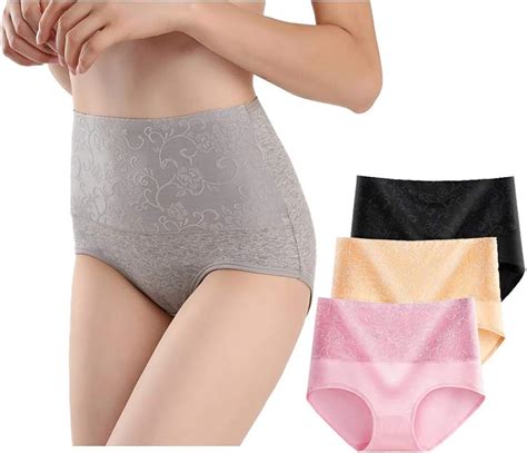 Femaroly No Show High Waist Briefs Underwear For Women Seamless Panties