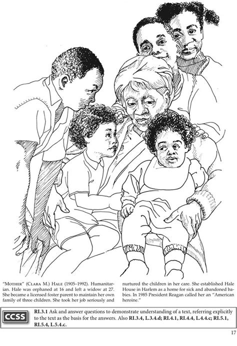 national womens history month coloring pages clara hale dover